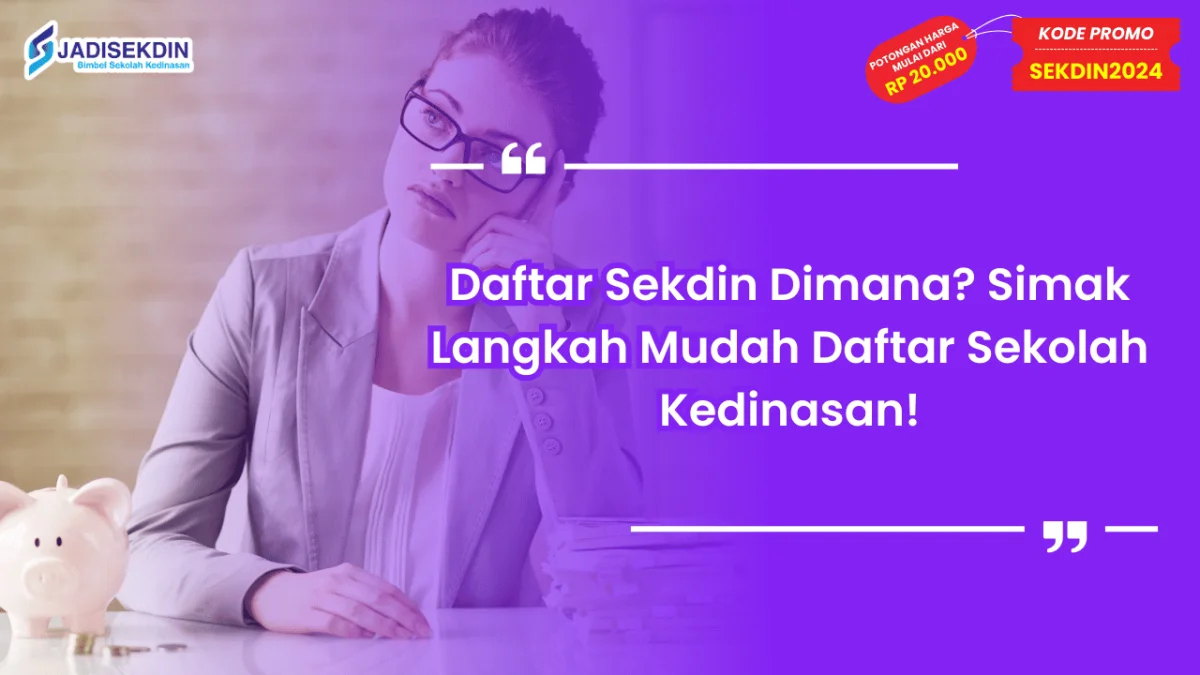 Daftar Sekdin Dimana