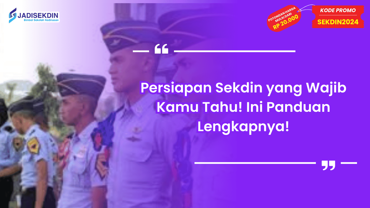 Persiapan Sekdin