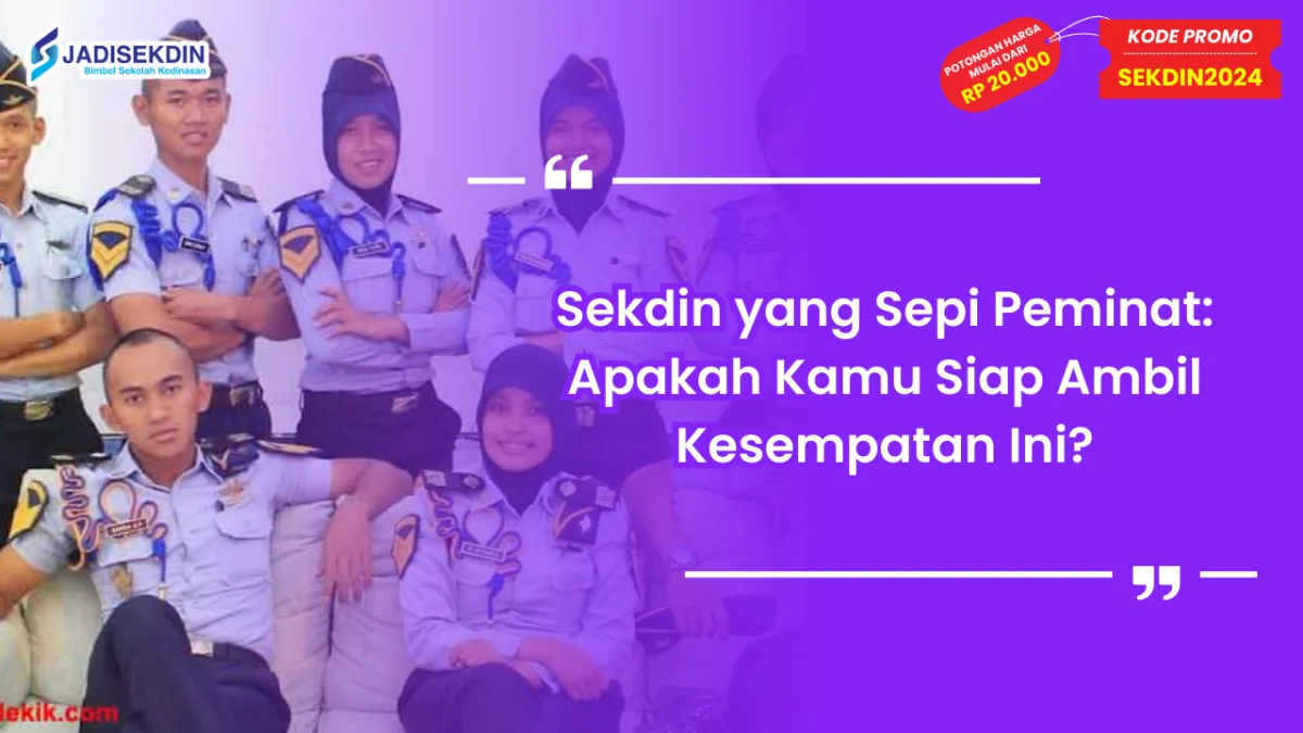 Sekdin yang Sepi Peminat