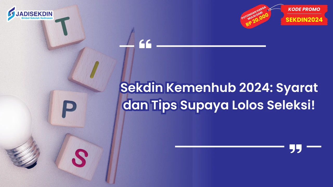 Sekdin Kemenhub 2024