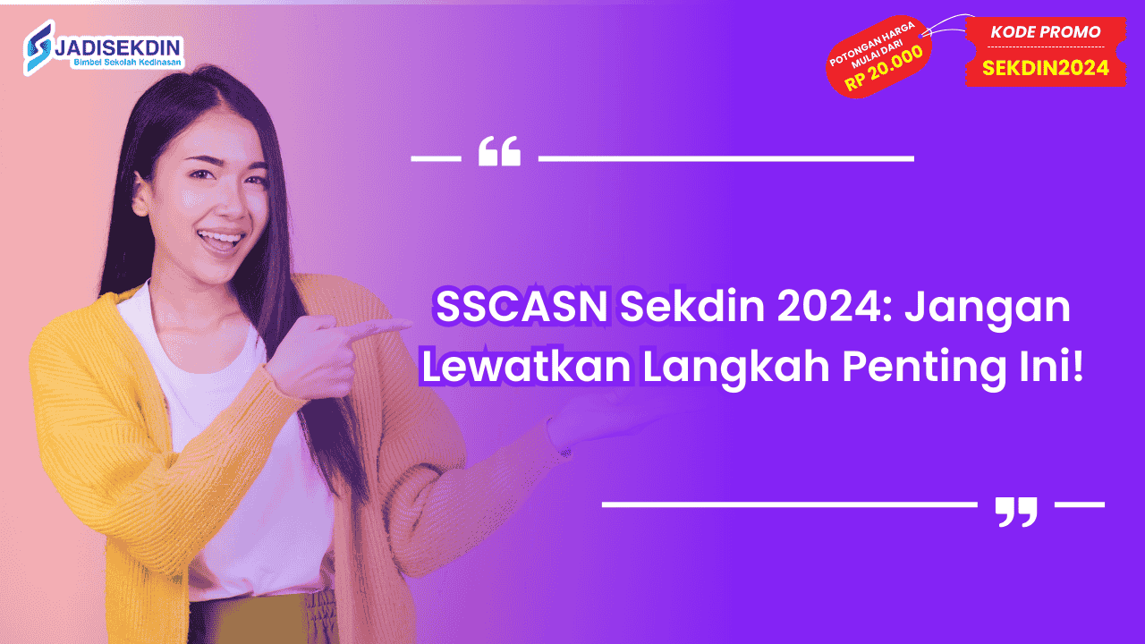 SSCASN Sekdin 2024