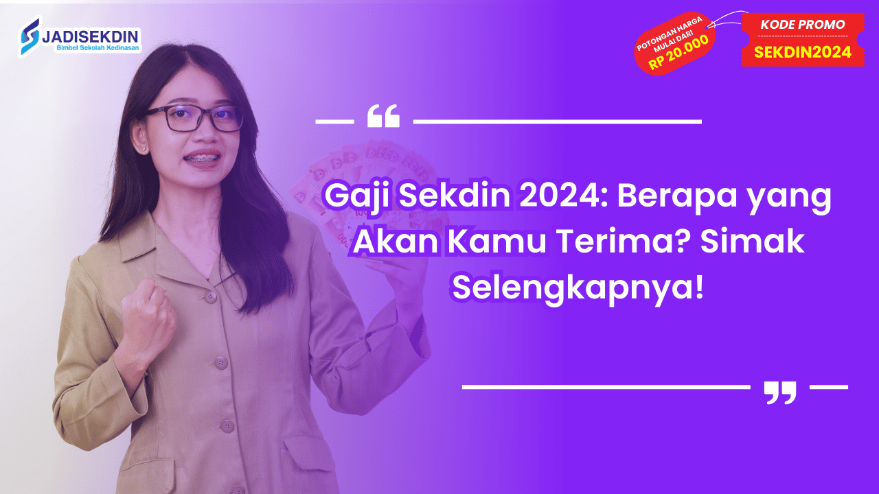 Gaji Sekdin 2024