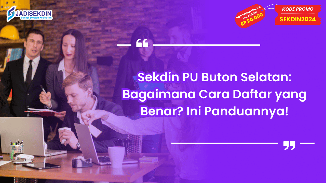 Sekdin PU Buton Selatan