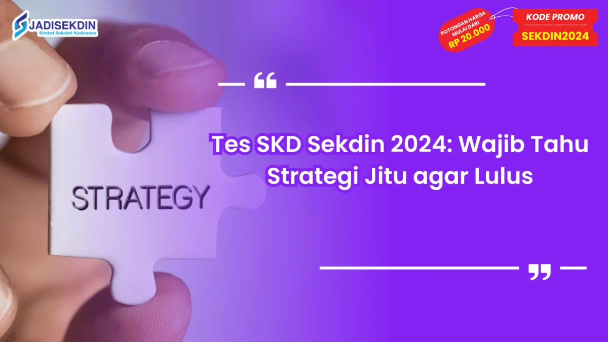 Tes SKD Sekdin 2024