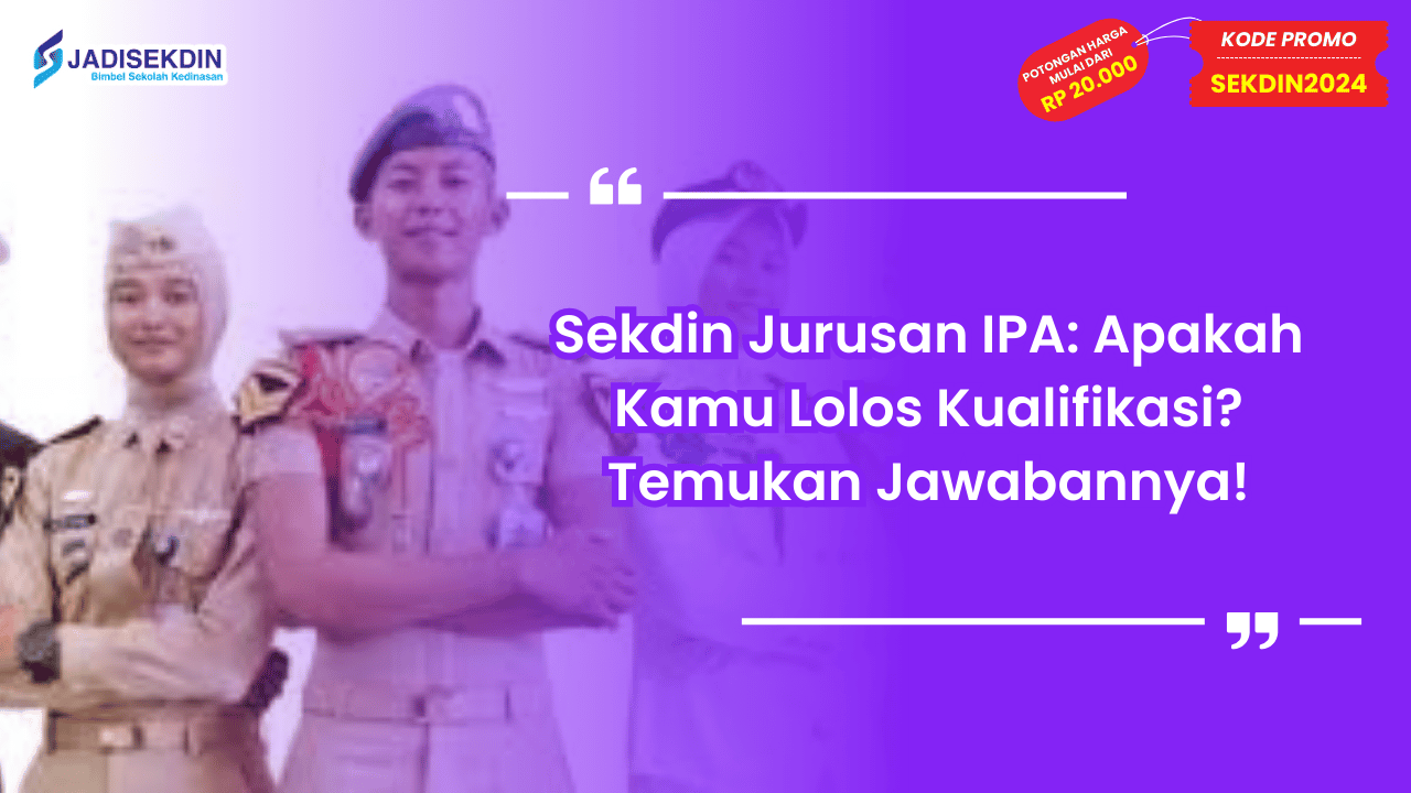 Sekdin Jurusan IPA