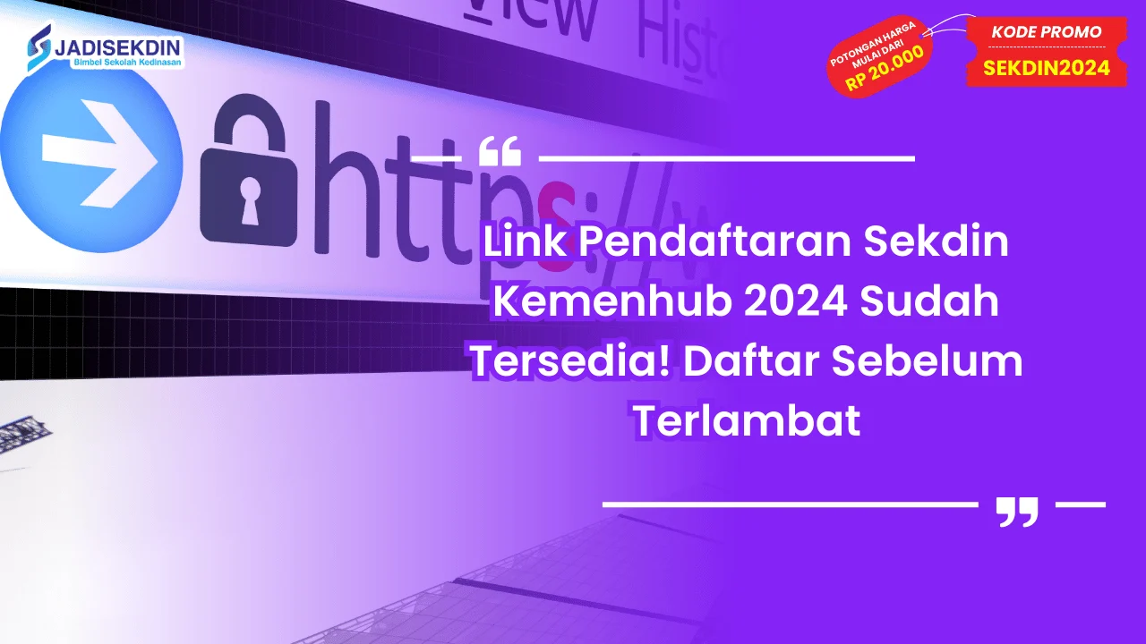 Link Pendaftaran Sekdin Kemenhub 2024