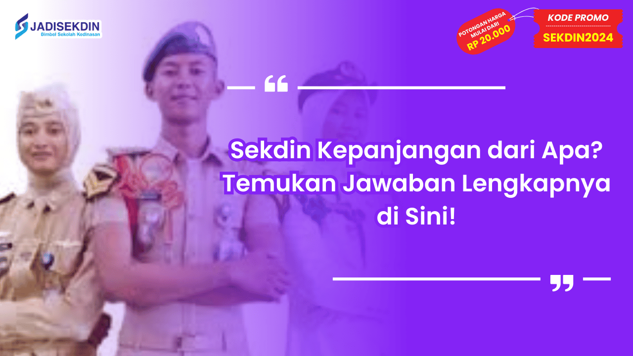 Sekdin Kepanjangan dari