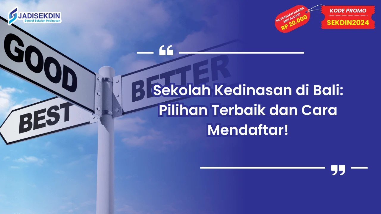 Sekolah Kedinasan di Bali