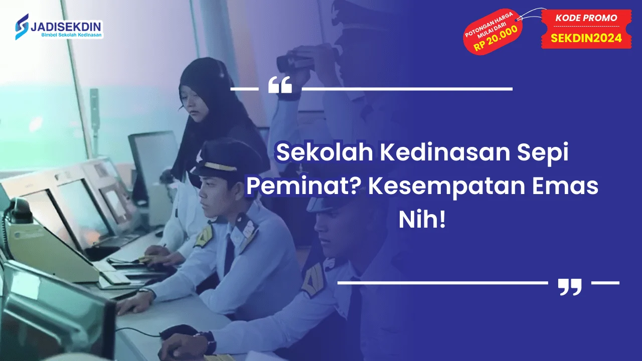 Sekolah Kedinasan Sepi Peminat?