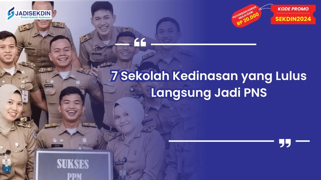 7 Sekolah Kedinasan yang Lulus Langsung Jadi PNS