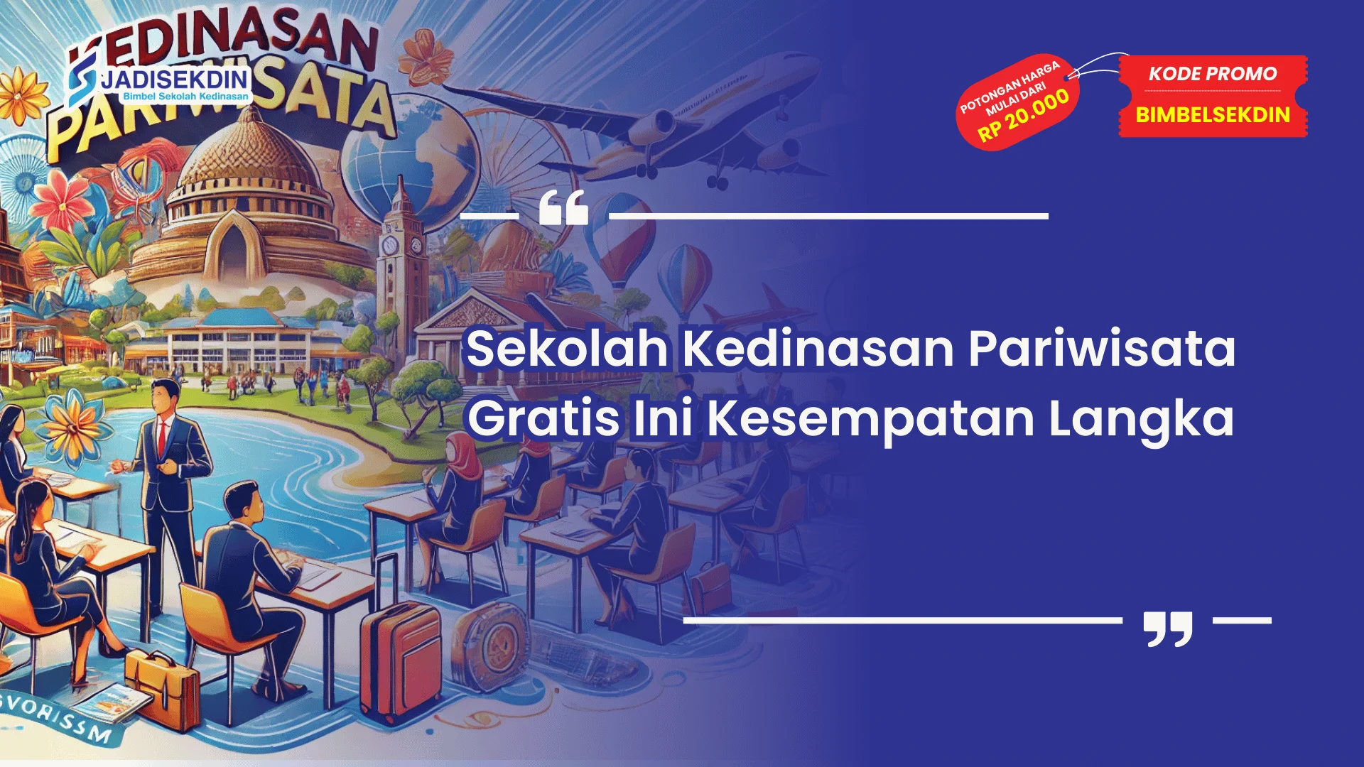 sekolah kedinasan pariwisata gratis