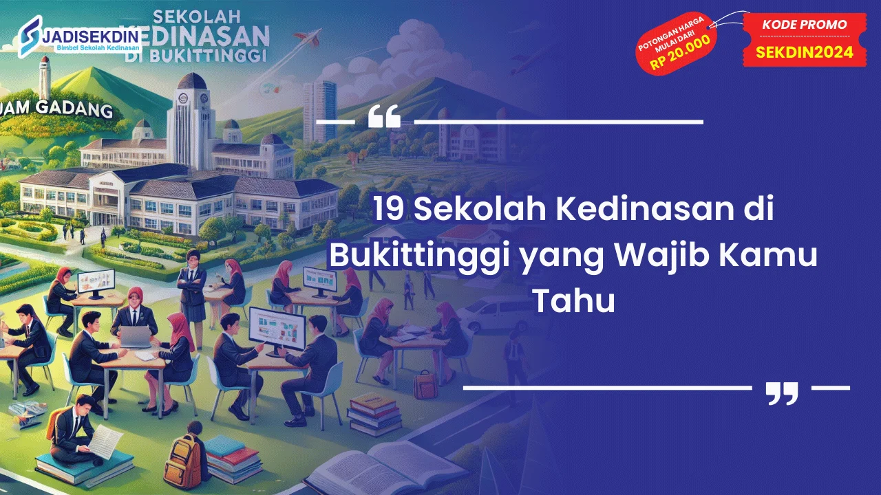 Sekolah Kedinasan di Bukittinggi