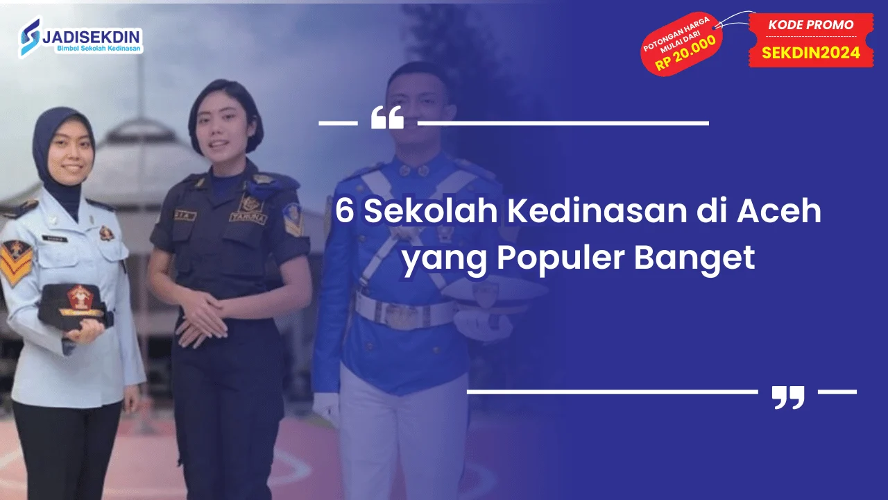 Sekolah Kedinasan di Aceh