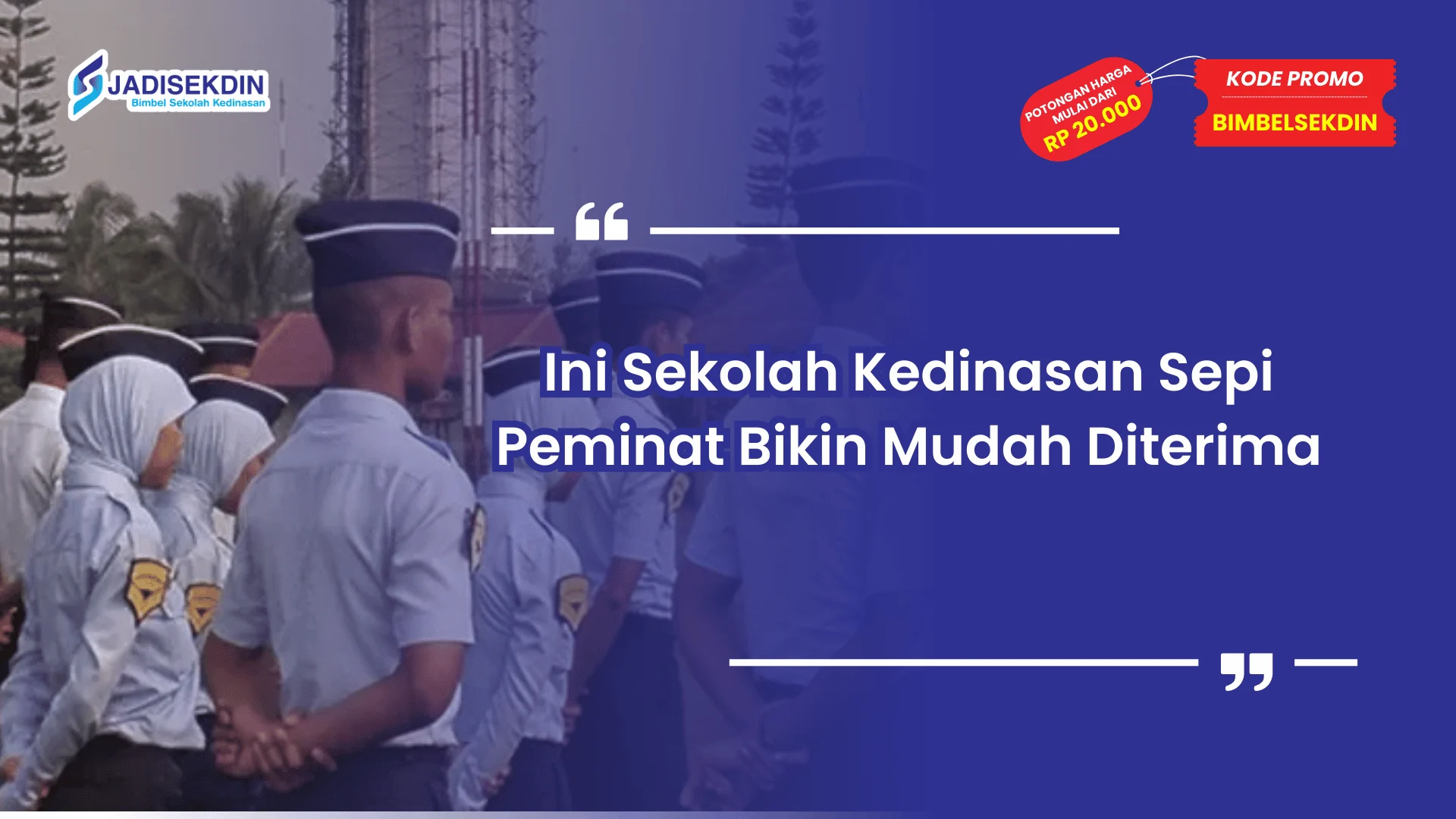 Sekolah Kedinasan Sepi Peminat dan Mudah Diterima