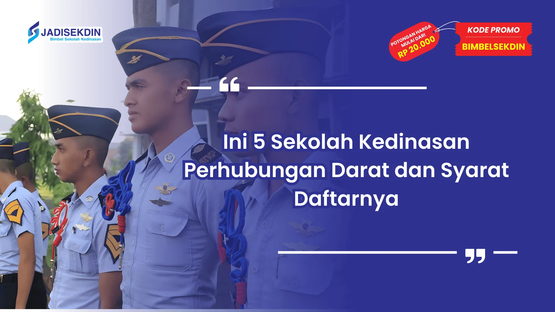 sekolah kedinasan perhubungan darat