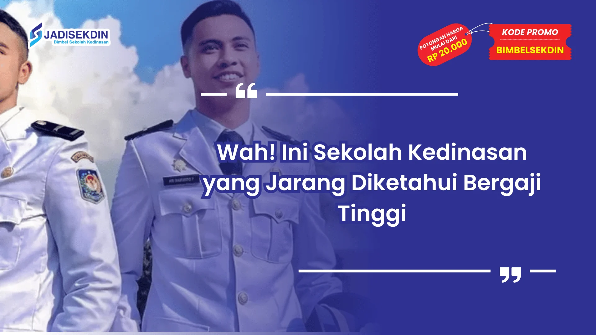 Sekolah Kedinasan yang Jarang Diketahui Orang dengan Prospek Gaji Tinggi