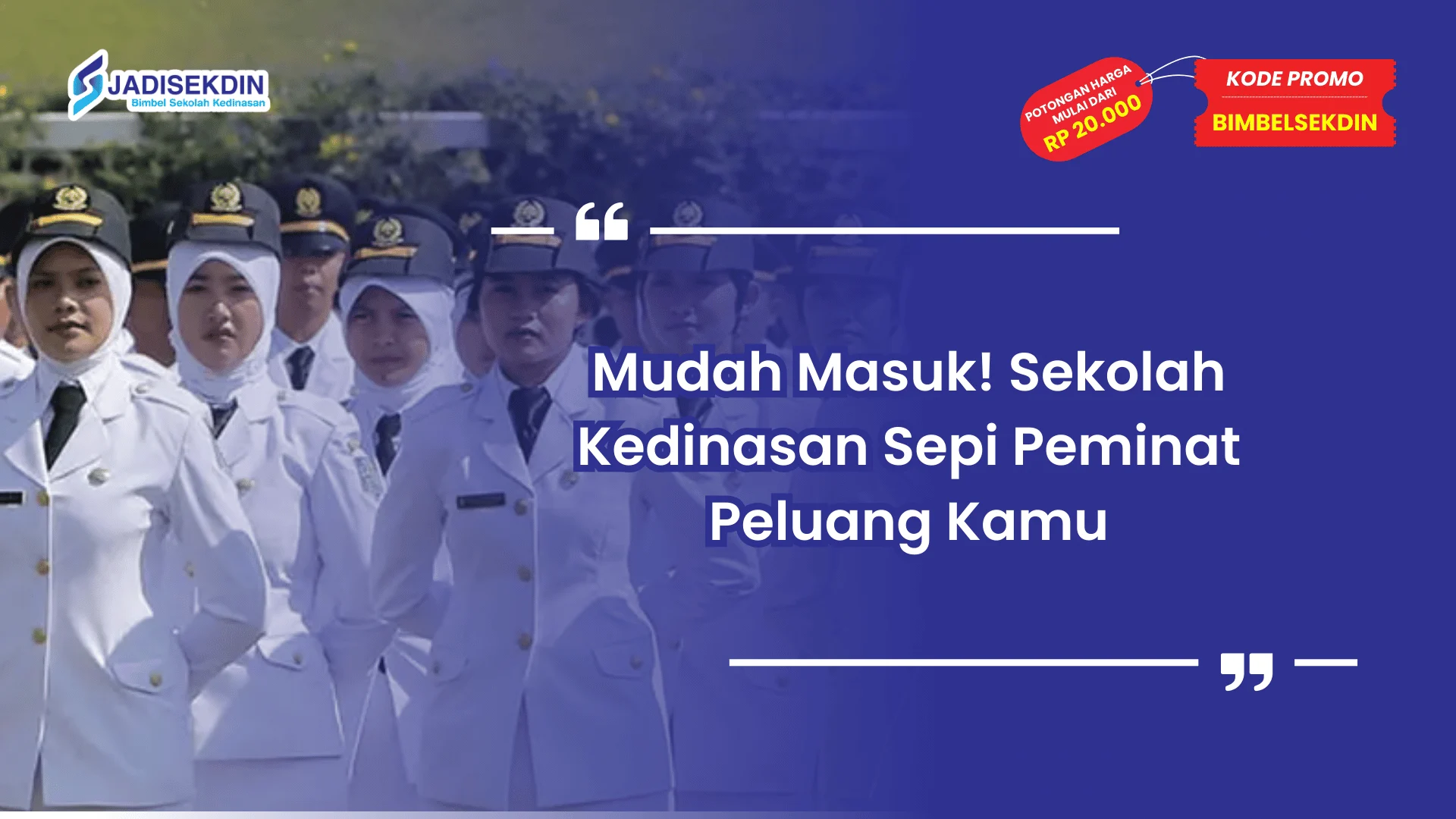 Sekolah Kedinasan Sepi Peminat dan Mudah Masuk