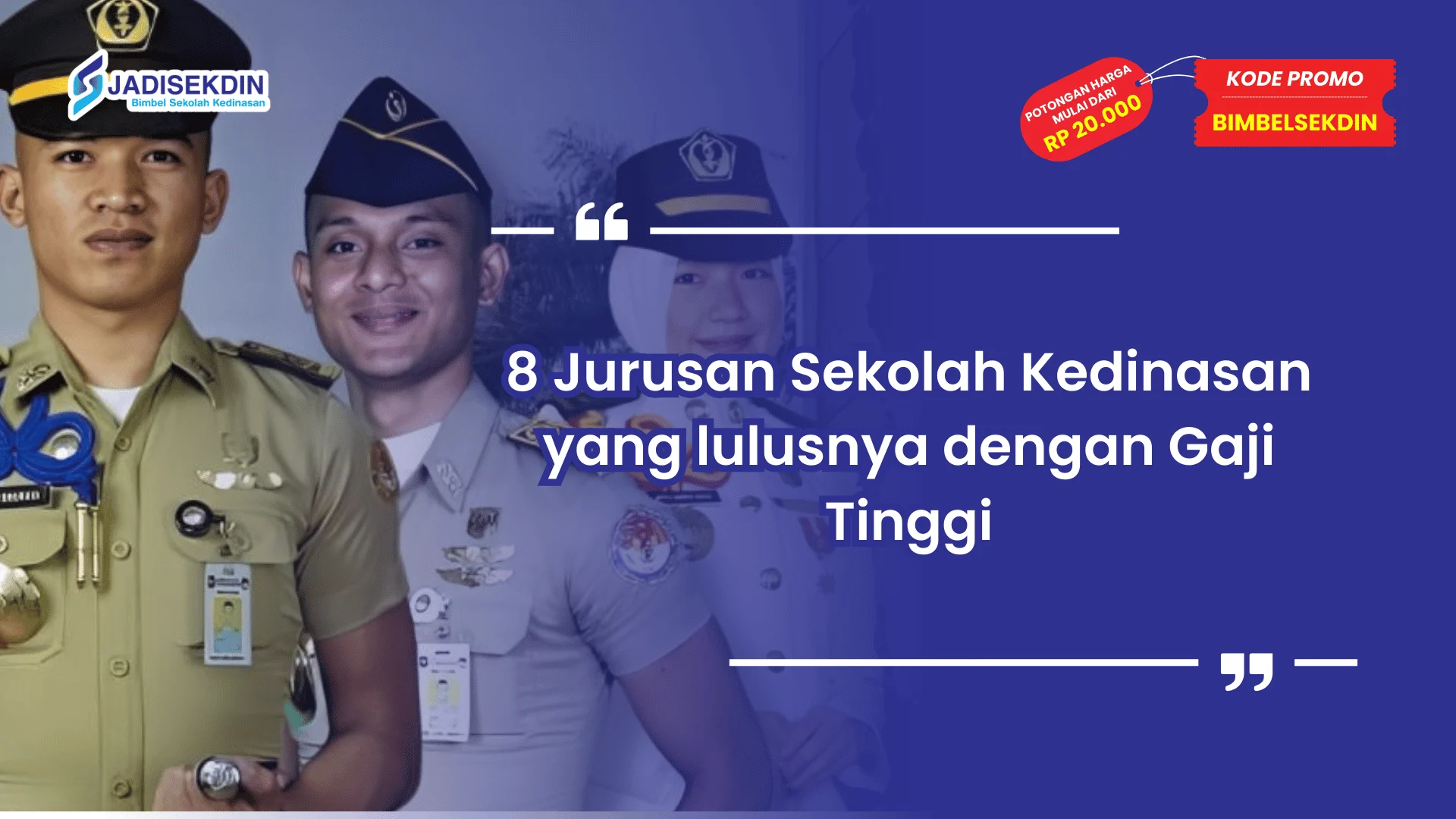Jurusan Sekolah Kedinasan dengan Gaji Tinggi