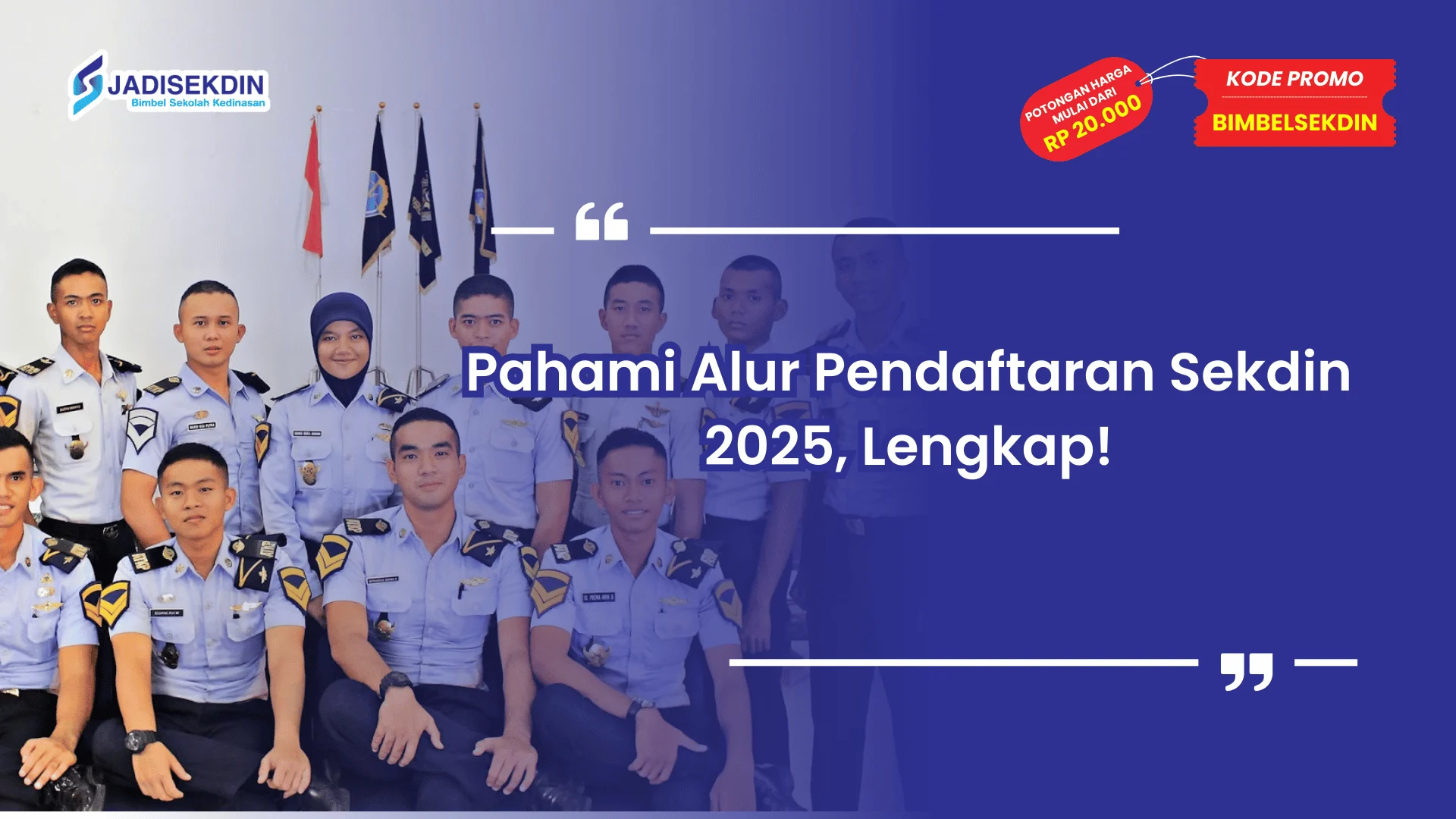 Pendaftaran Sekdin 2025 Alur Pendaftaran