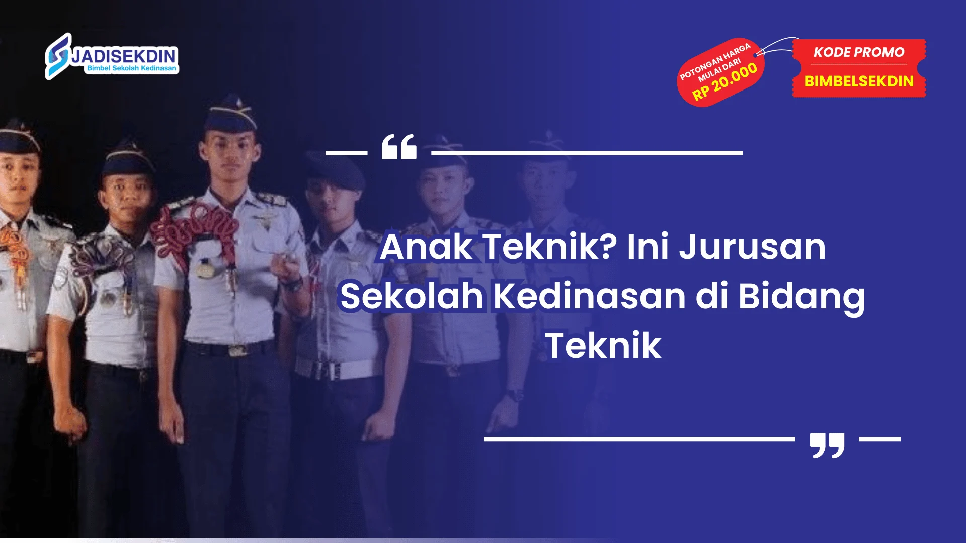 Jurusan Sekolah Kedinasan Bidang Teknik