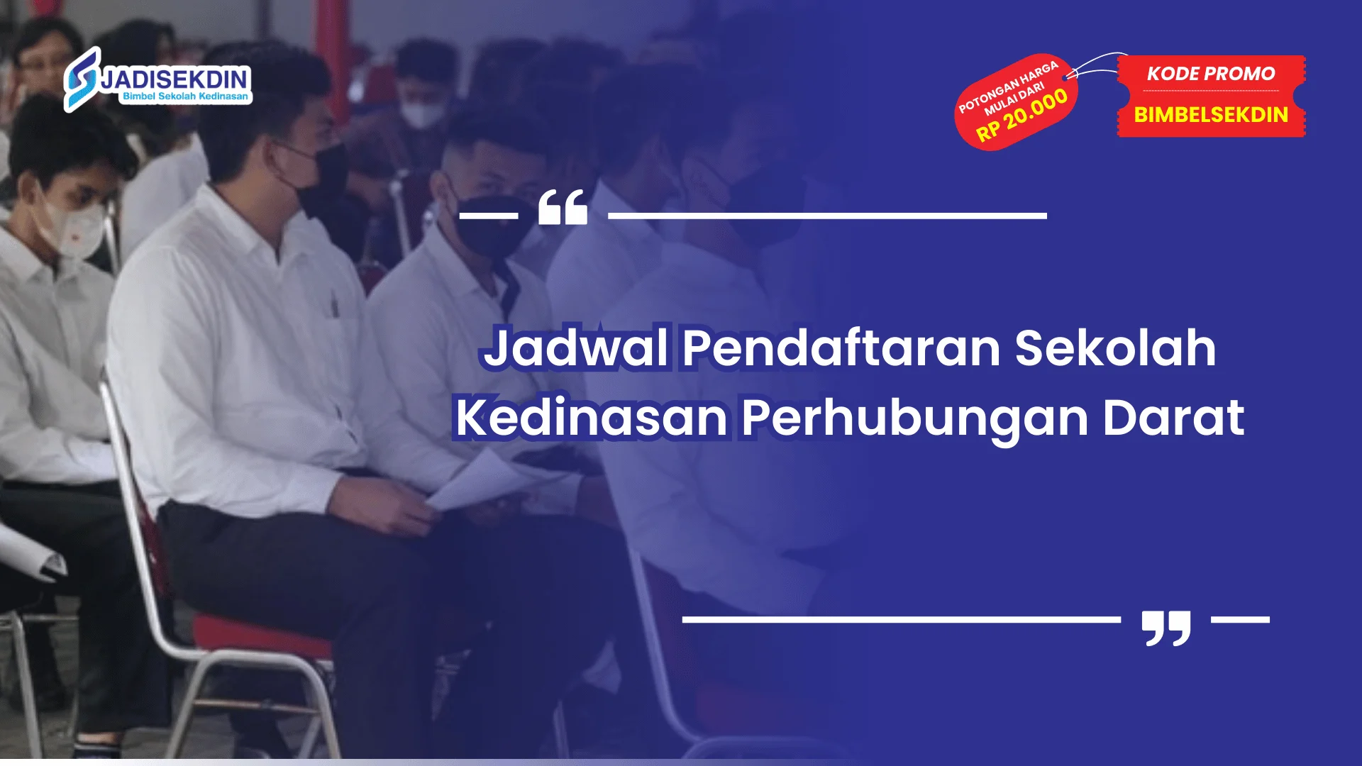 Sekolah kedinasan perhubungan darat dan jadwal pendaftaran