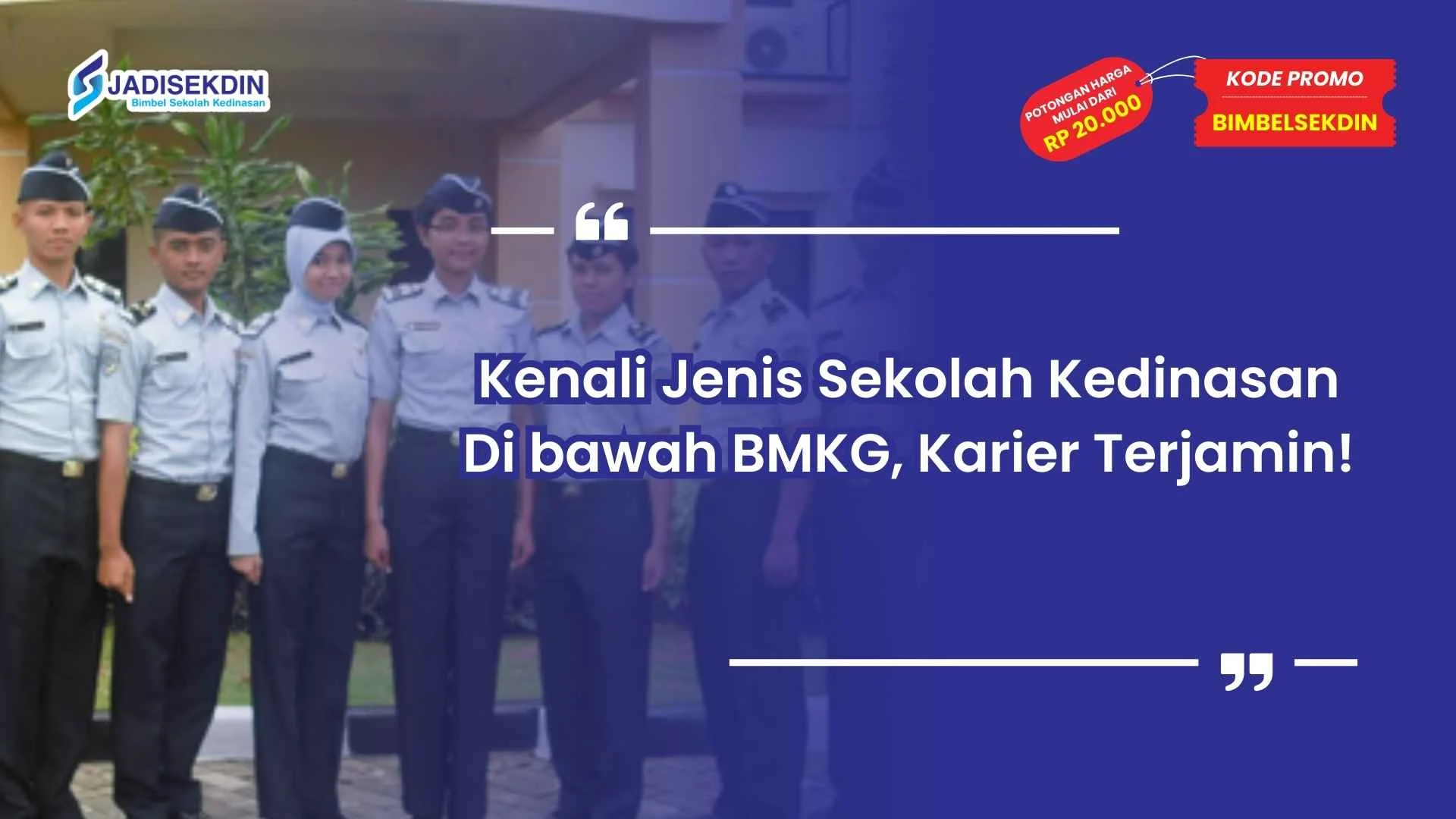 Jenis Sekolah Kedinasan Di bawah BMKG, Karier Terjamin