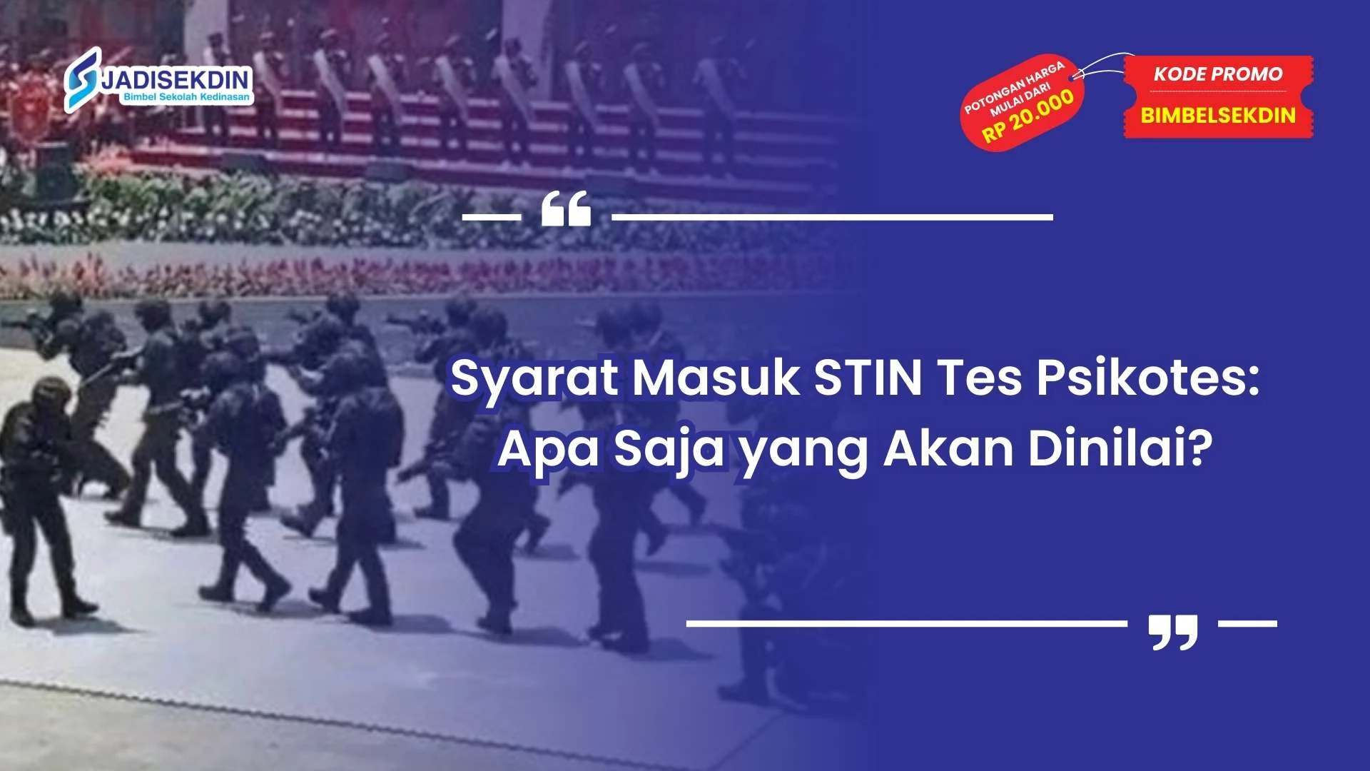 Syarat Masuk STIN Tes Psikotes