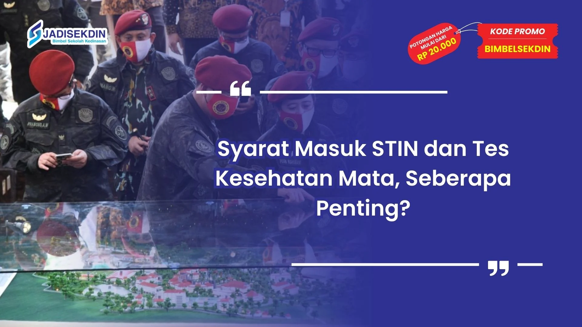syarat masuk stin tes kesehatan mata