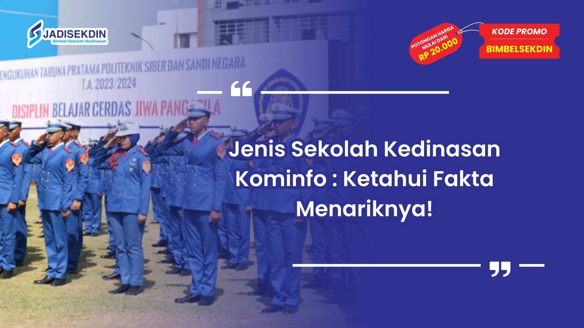 Jenis Sekolah Kedinasan Kominfo