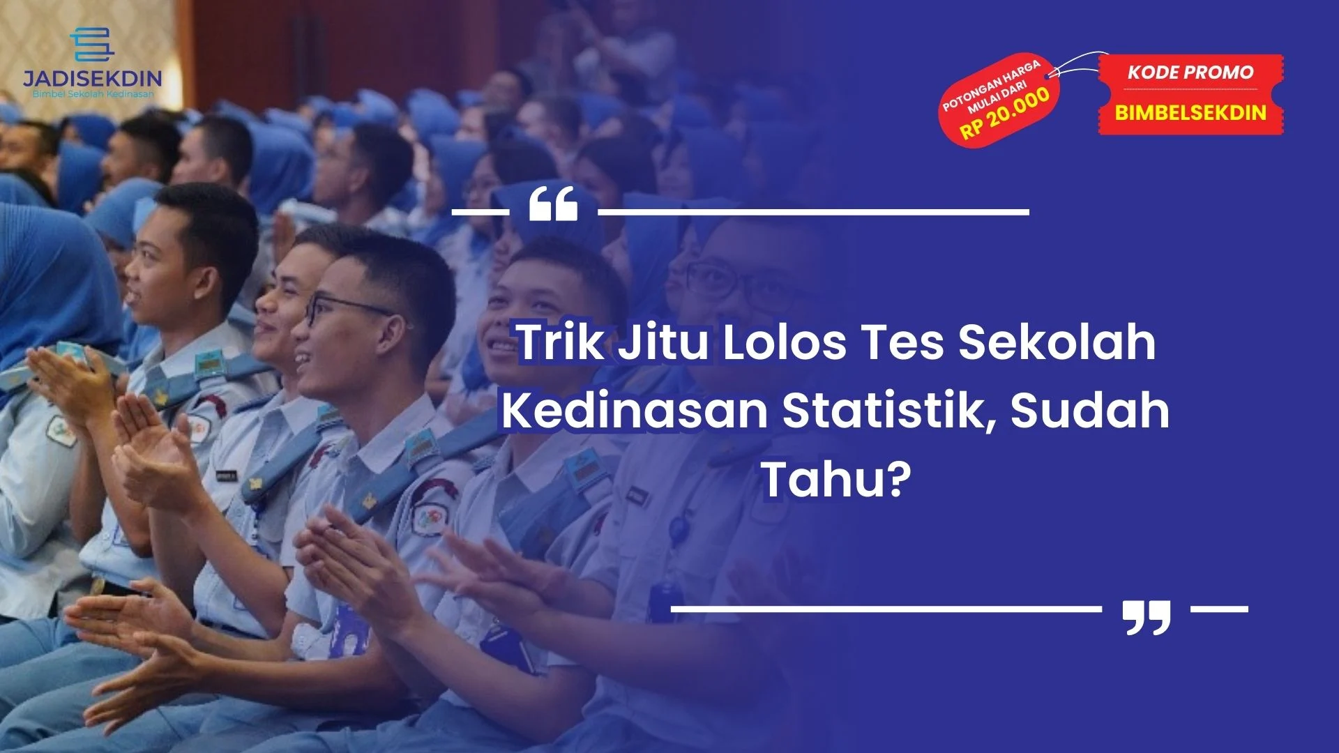 Tes Sekolah Kedinasan Statistik