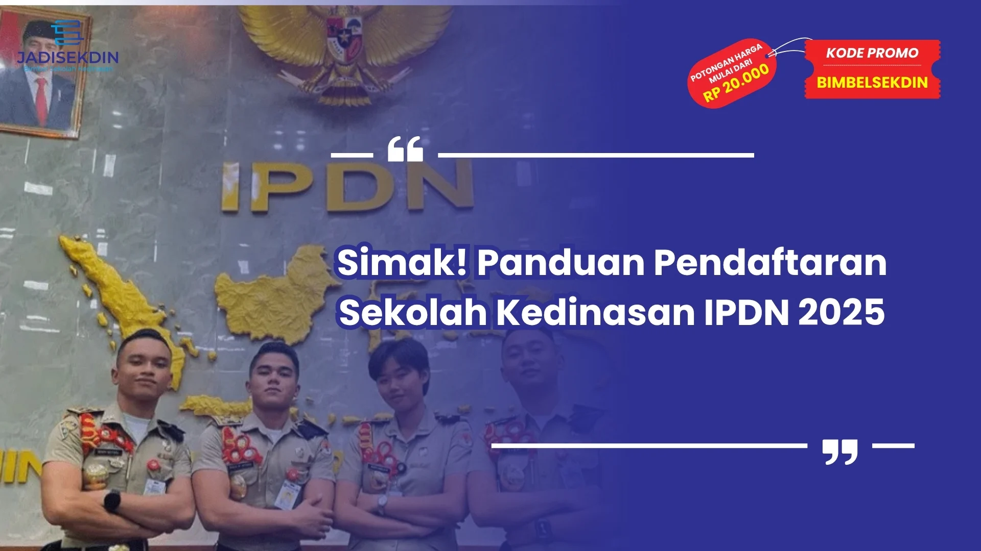 pendaftaran sekolah kedianasan 2025 ipdn