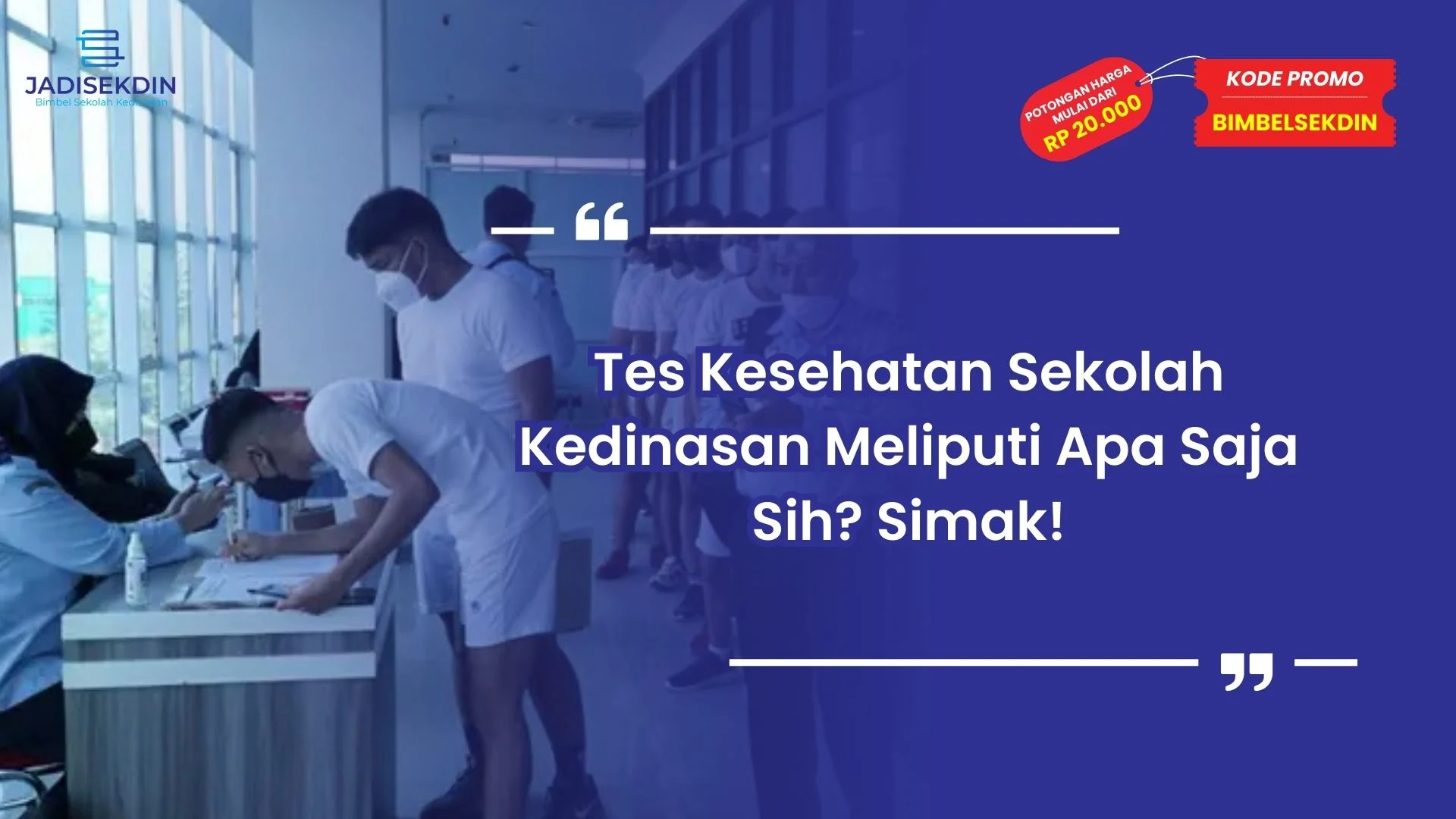 Kesehatan Sekolah Kedinasan Meliputi Apa Saja