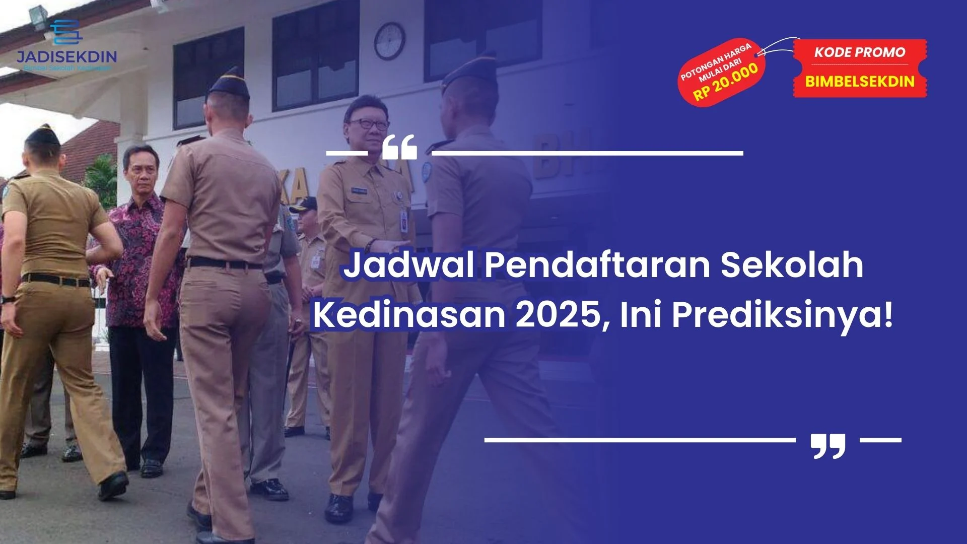 Jadwal Pendaftaran Sekolah Kedinasan 2025
