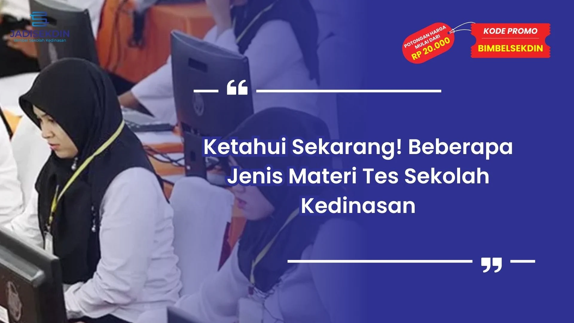 Materi Tes Sekolah Kedinasan