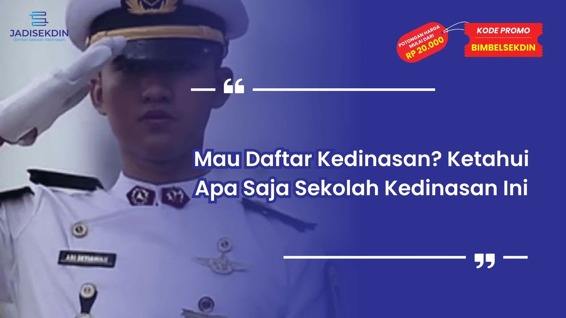 apa saja sekolah kedinasan