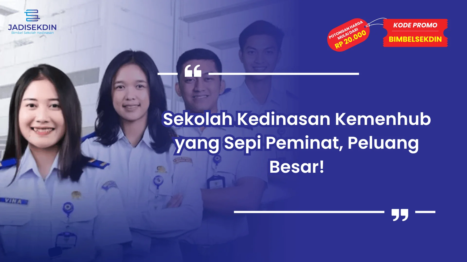 sekolah kedinasan kemenhub yang sepi peminat