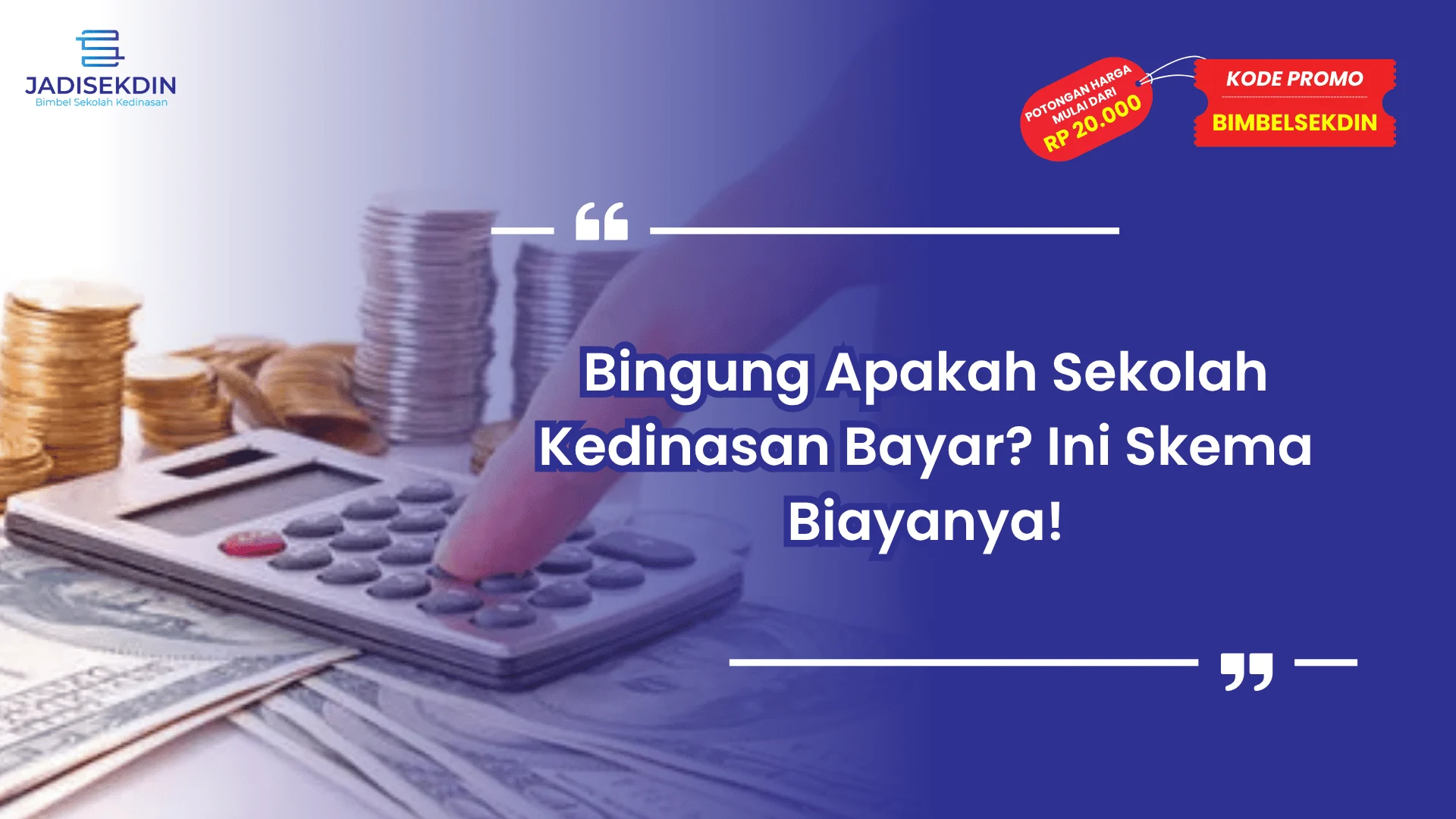apakah sekolah kedinasan bayar