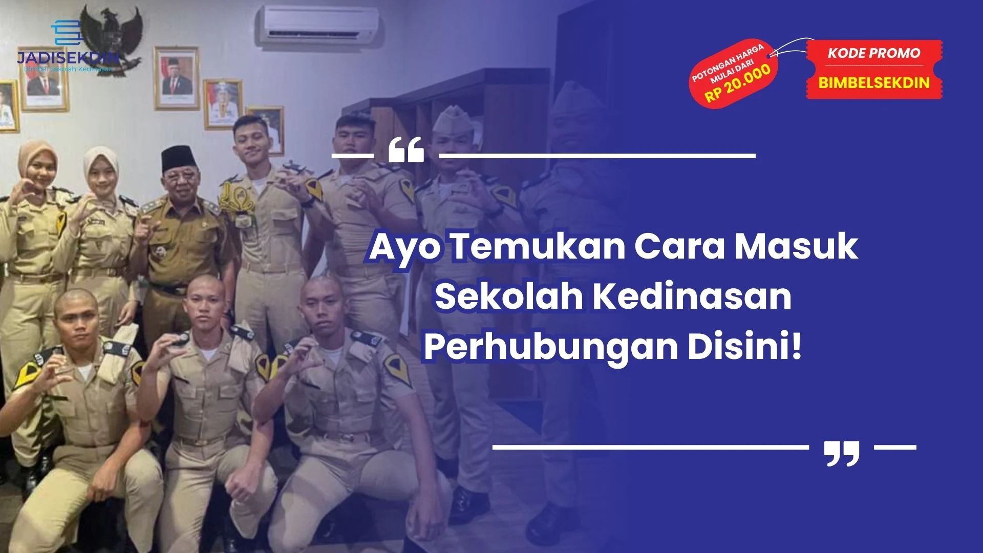 Cara Masuk Sekolah Kedinasan Perhubungan