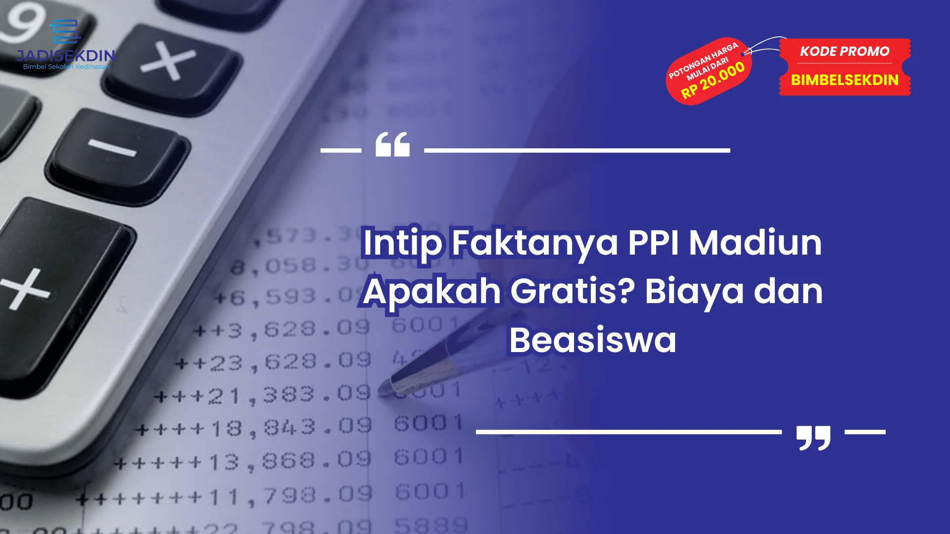 ppi madiun apakah gratis