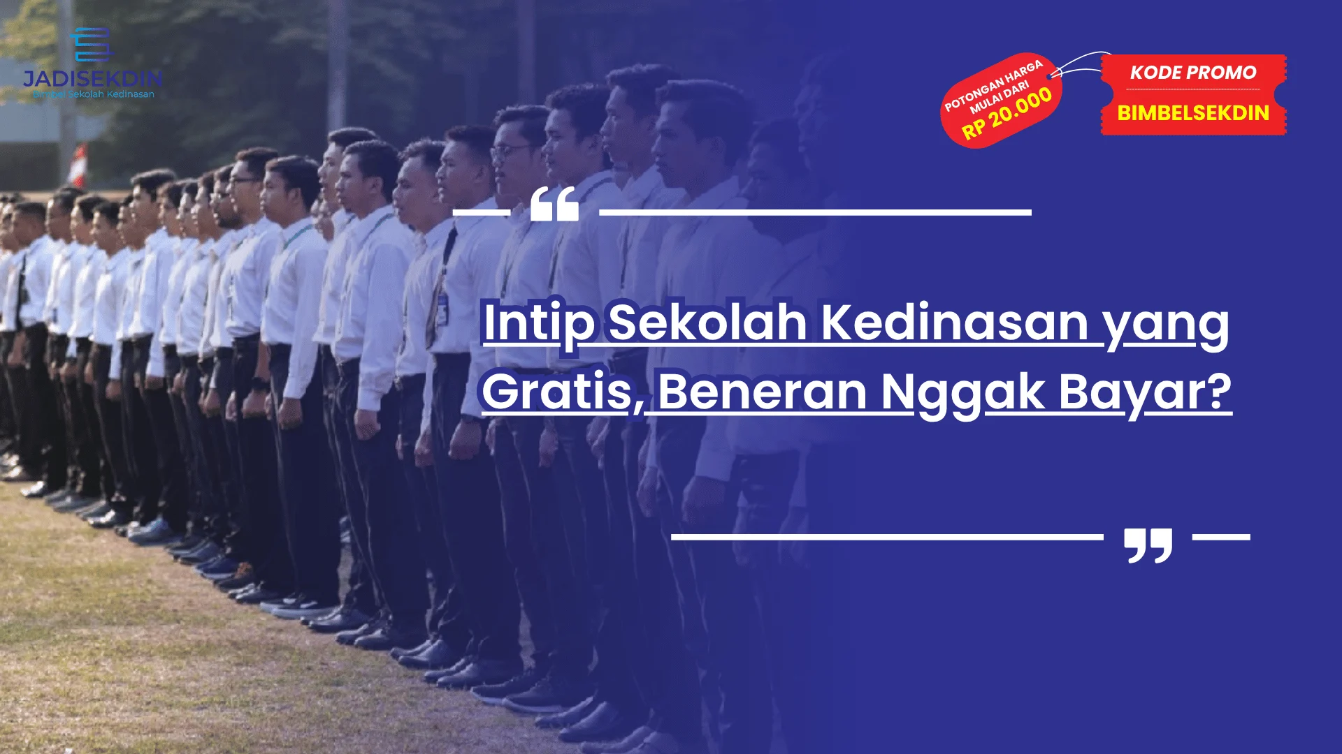 sekolah kedinasan yang gratis