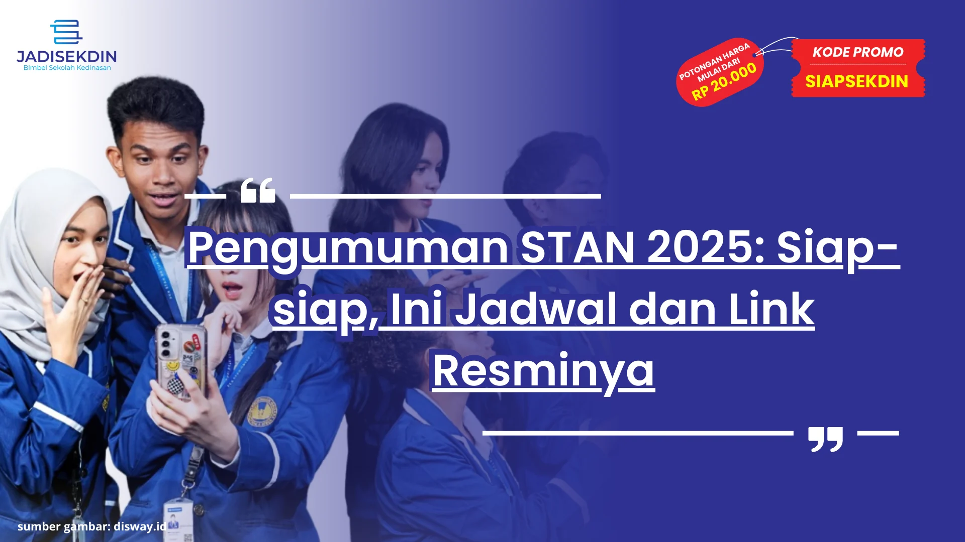 pengumuman stan 2025