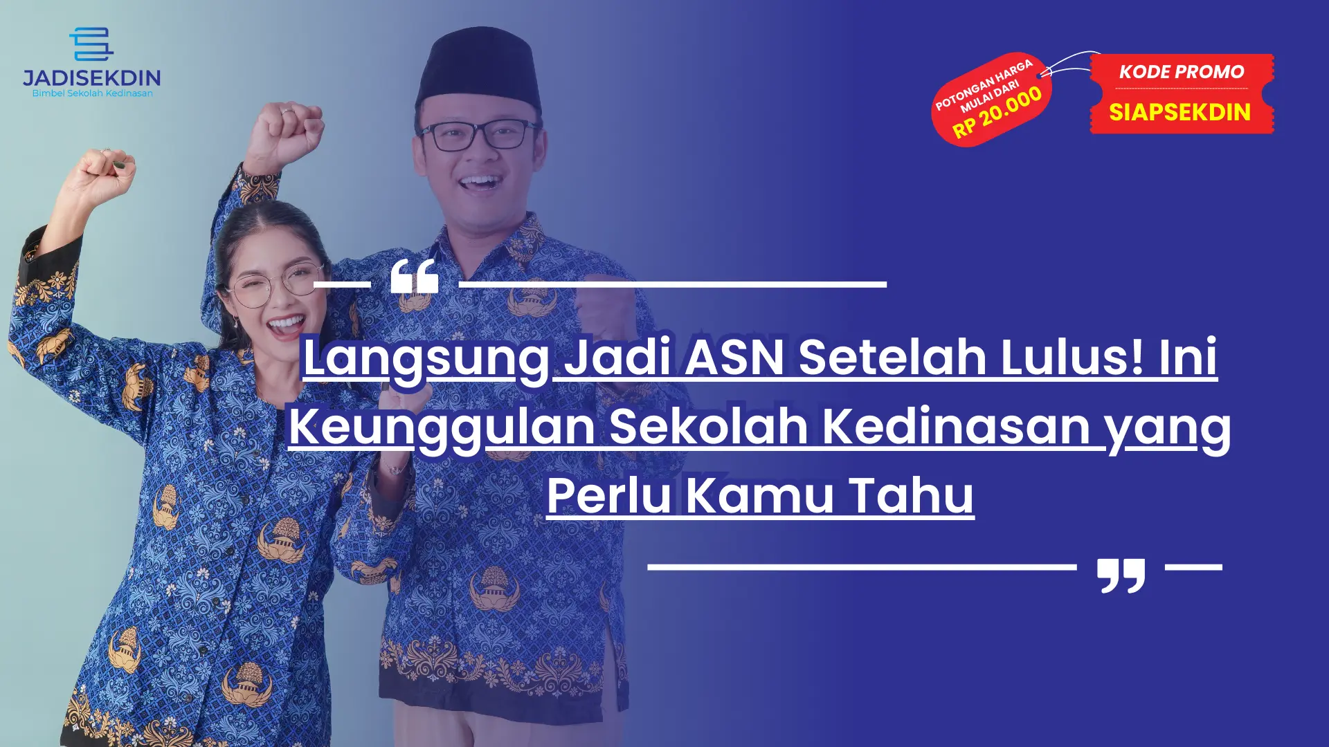 Sekolah Kedinasan Yang Lulus Langsung Jadi PNS