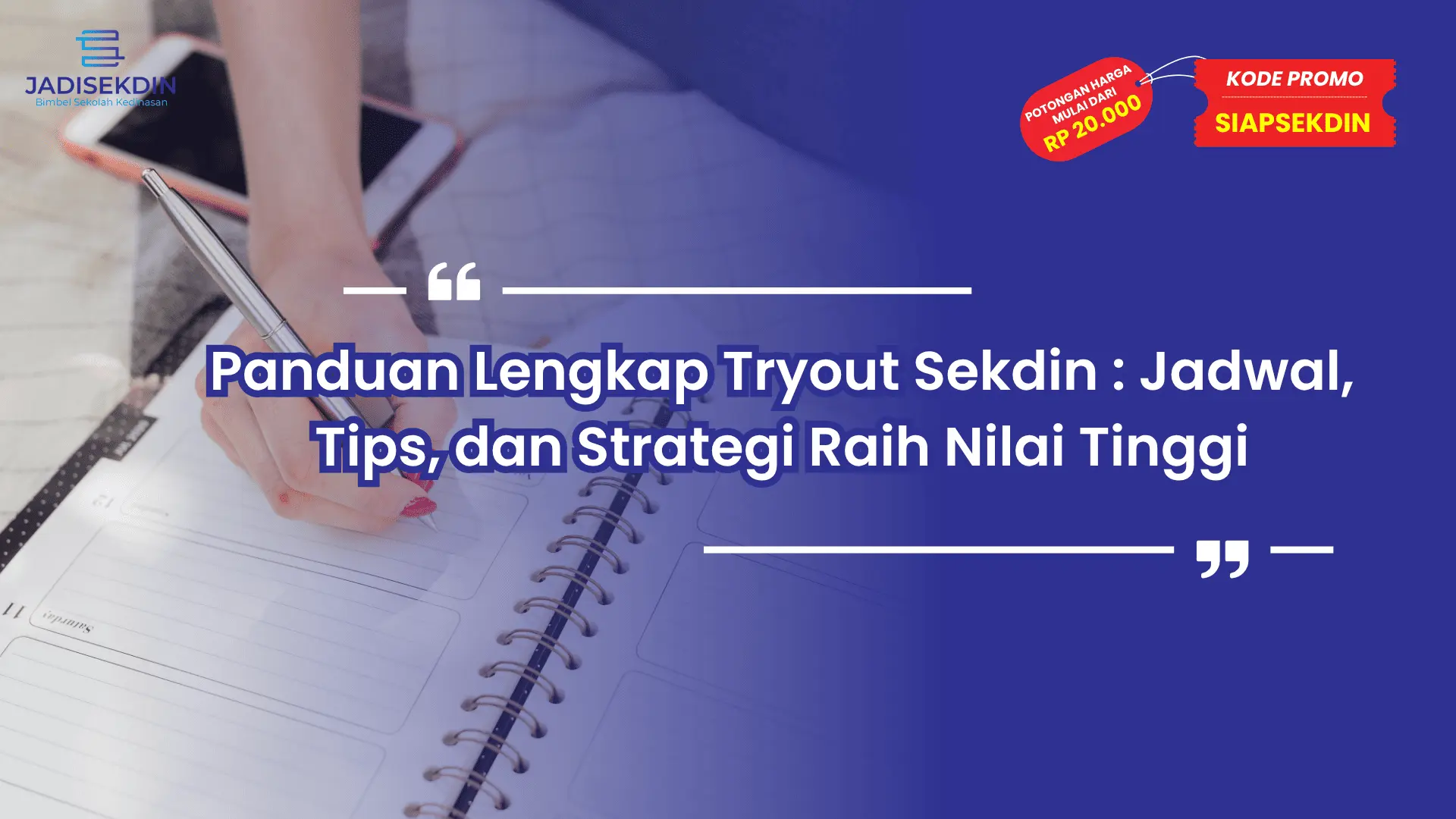 Tryout Sekdin