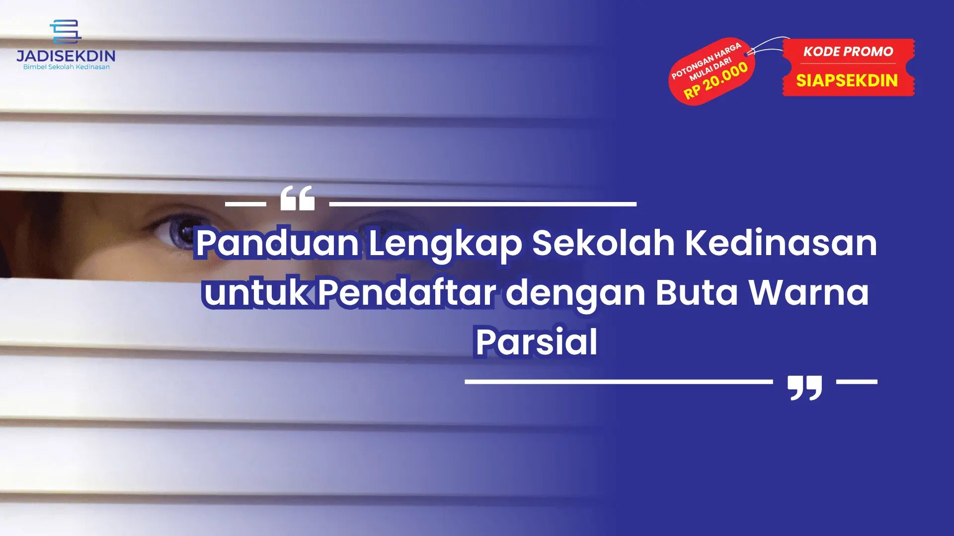 Sekolah Kedinasan yang Menerima Buta Warna Parsial