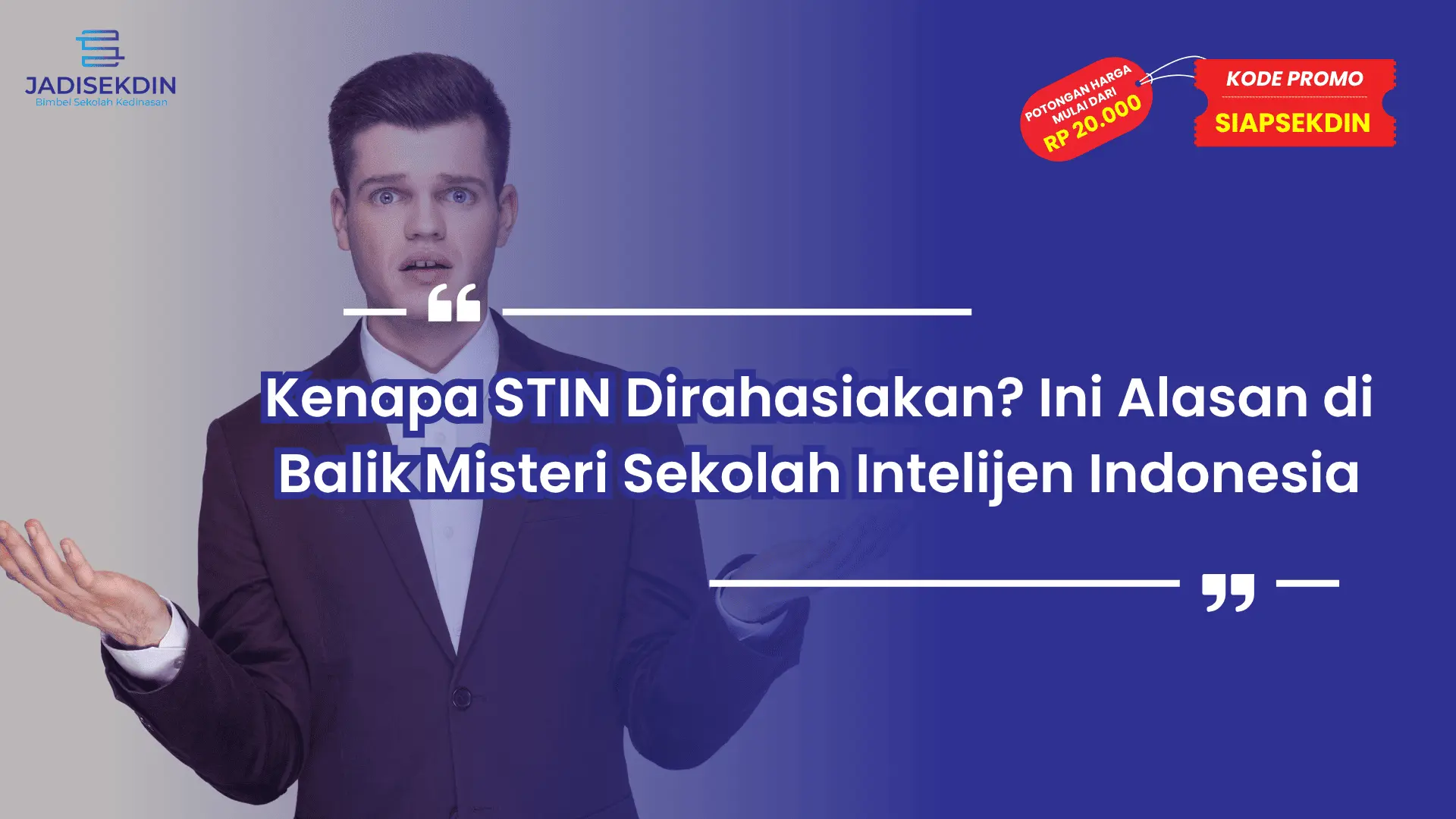Kenapa STIN Dirahasiakan