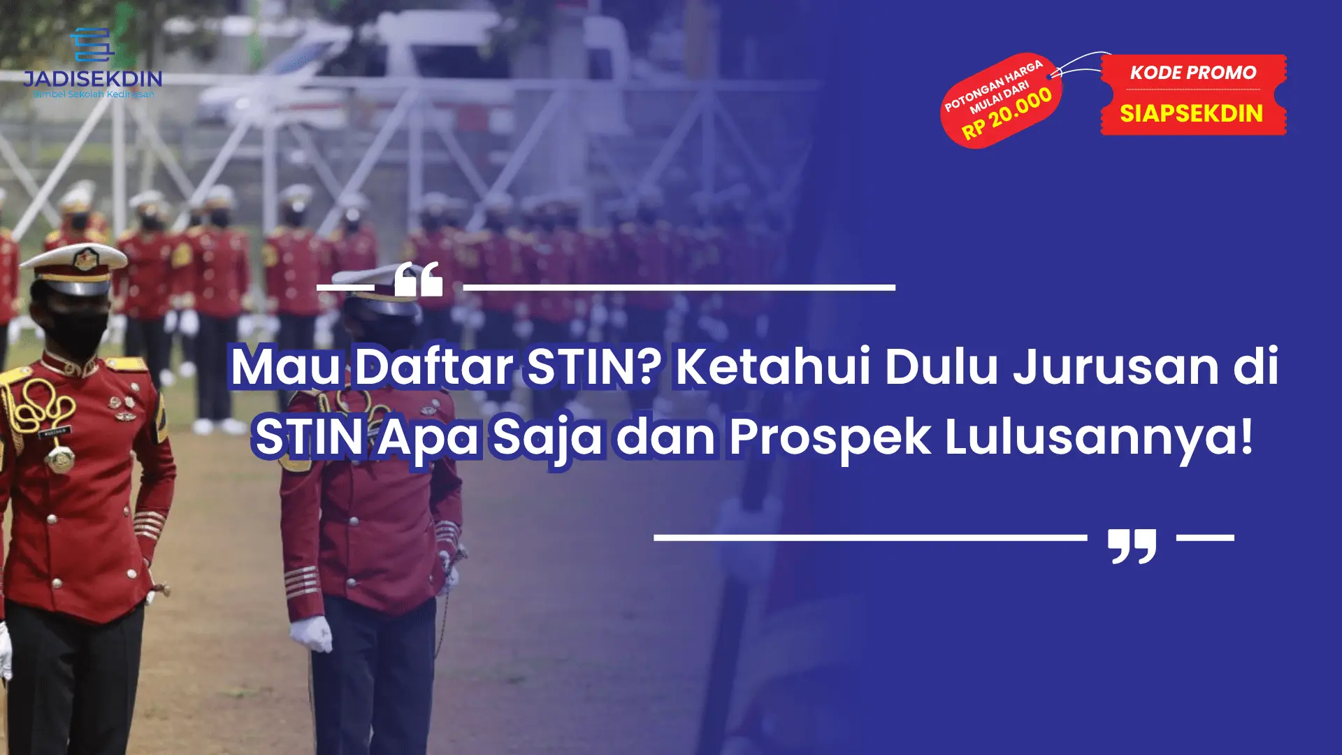 Jurusan di STIN Apa Saja