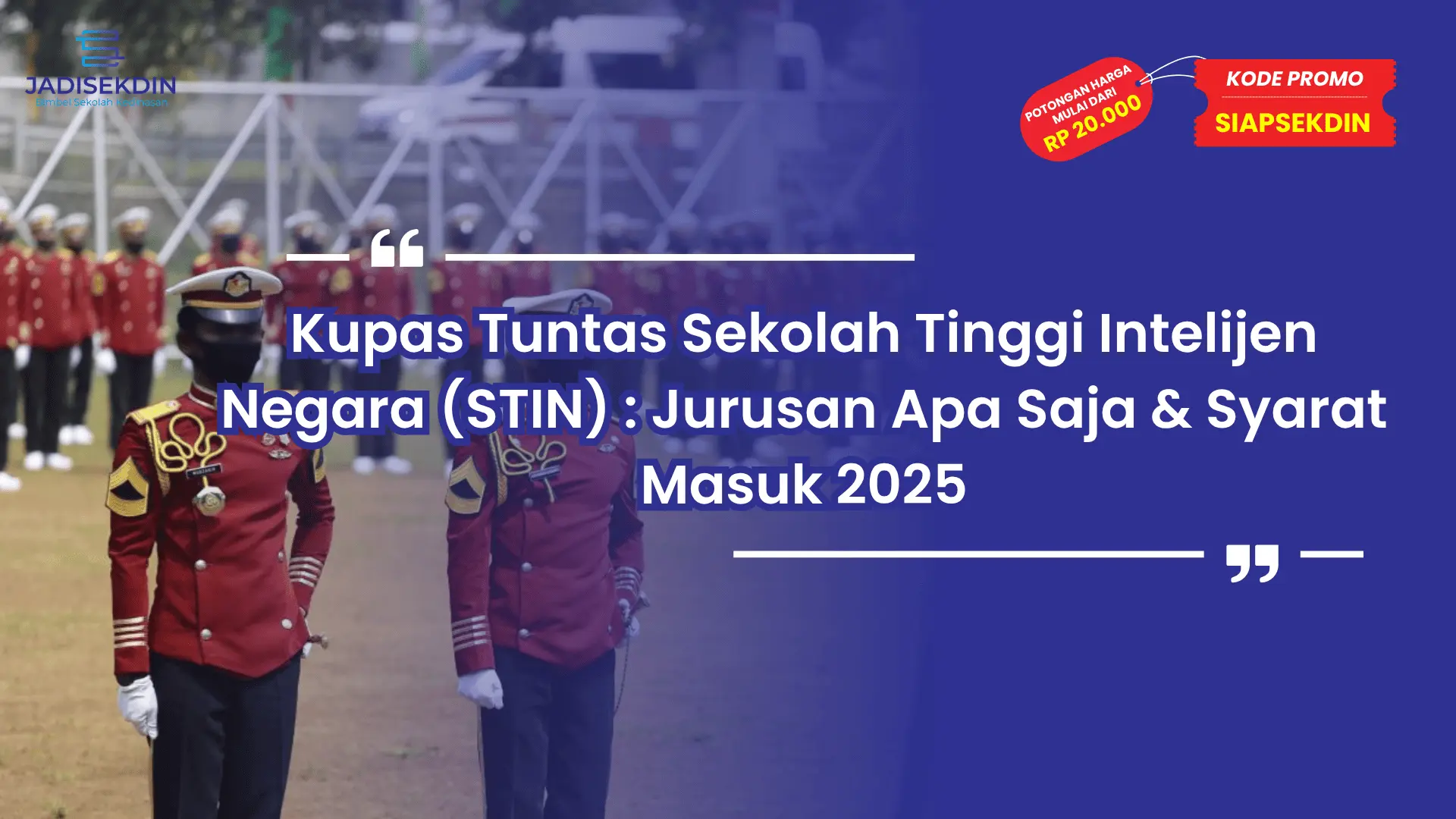 STIN Jurusan Apa Saja