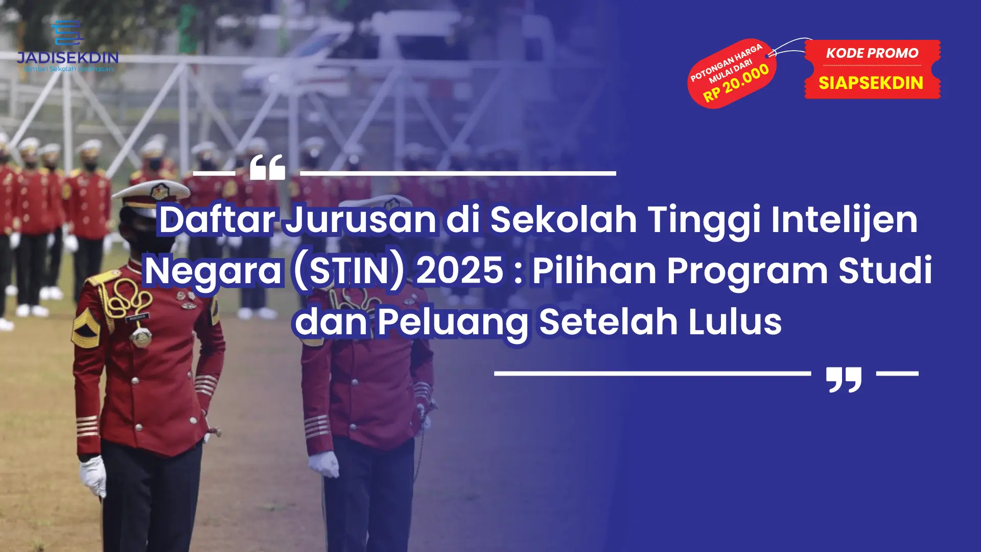 STIN Jurusan Apa Saja