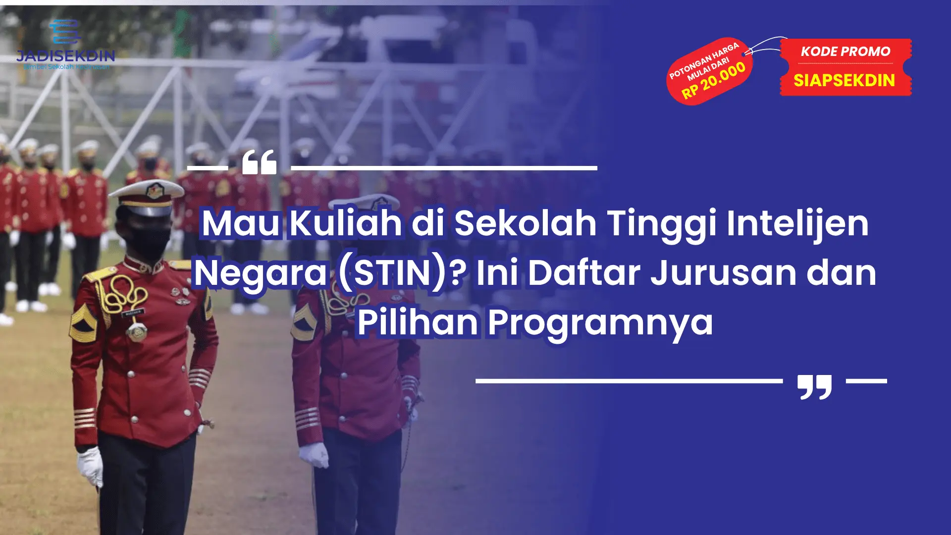 Jurusan di STIN Apa Saja