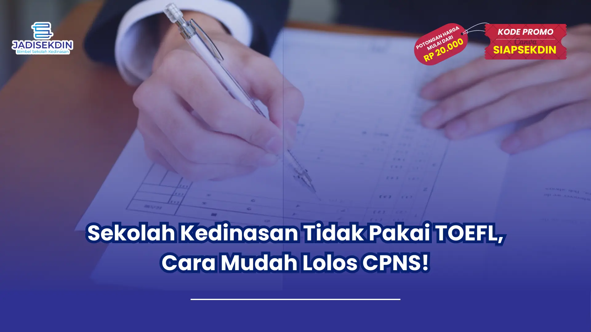 sekolah kedinasan yang tidak pakai toefl